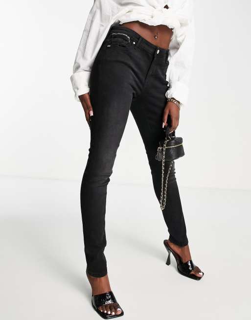 Only - Isa - Skinny jeans in zwart