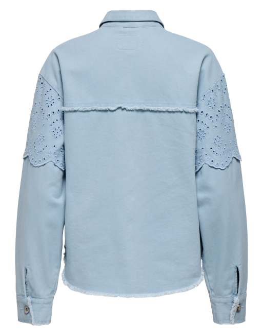 ONLY – Jacke in zartem Chambray, 7 von 7