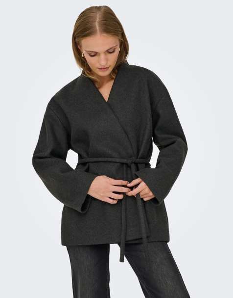 ONLY Jacket in dark grey melange - view 1