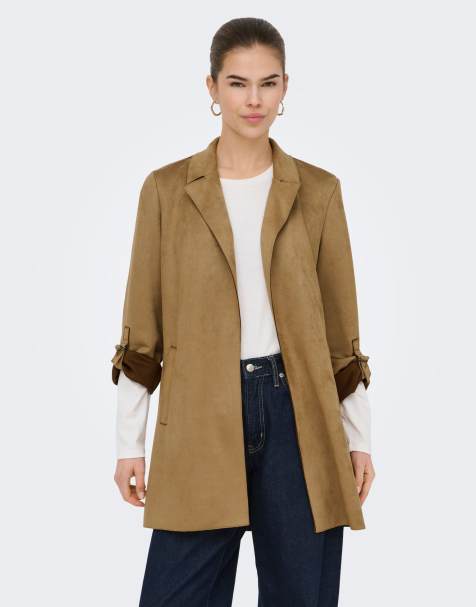 ONLY - Jas in cognac bruin - view 1