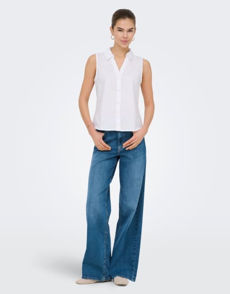 ONLY - Jean ample - Bleu moyen clair - view 1