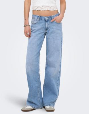 Jean ample - Bleu moyen clair W28 L30