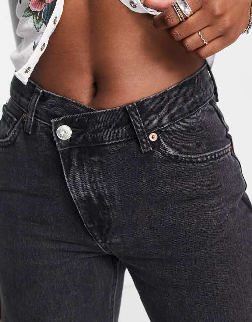 Jean avec fermeture derrière hot sale