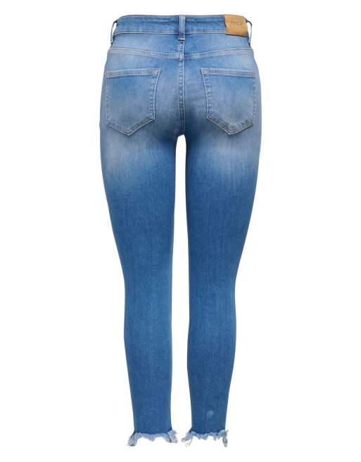 ONLY - Jean skinny - Bleu moyen, 7 de 7