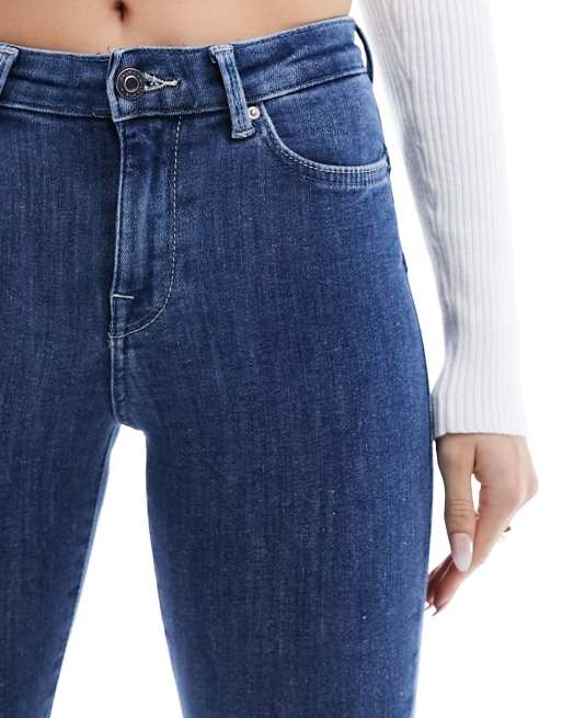 ONLY - Jean skinny push-up - Bleu foncé , 3 de 5