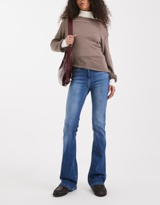 Only Donna Blu - Onlnew Flares Life Jeans A Zampa A Vita Alta - Jeans - Xl L32 - Immagine 6