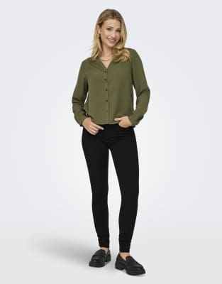 Only - Jeans mit engem Schnitt in Schwarz