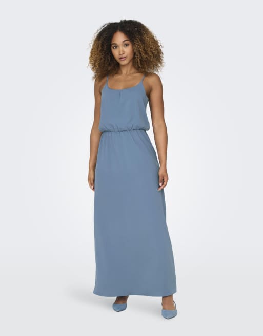 ONLY – Jeanskleid in Kronenblau