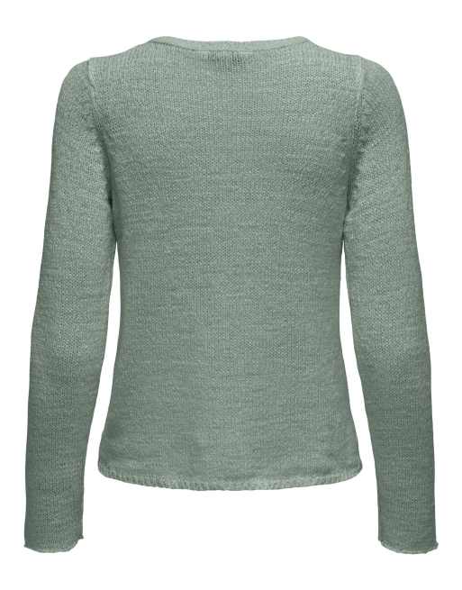 ONLY jersey de punto verde, 7 de 7