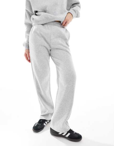 ONLY - Joggers grigio chiaro mélange ampi in coordinato - view 1