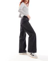 Tommy Jeans Mia mid rise relaxed straight jeans with frayed seams in ultra light wash