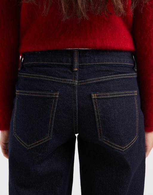 ONLY - Juicy - Jeans met wijde pijpen en lage taille in rinse denim, 4 van 5