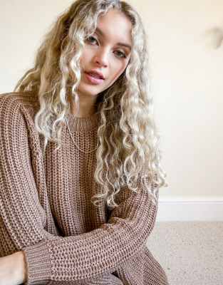 cable knit chunky jumper