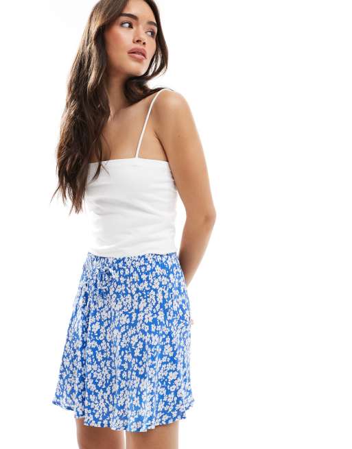 Jupe-culotte Athlétique Tranquility - Femme Taille S - Floral Bleu (Golf, Tennis)