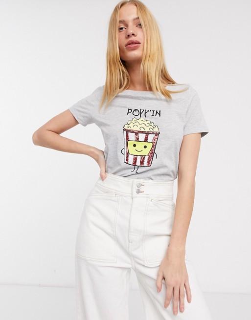 Only Kita popcorn t-shirt