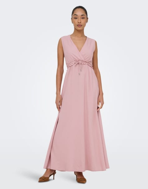 ONLY – Kleid in brüniertem Flieder - view 1