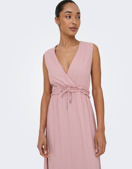 ONLY – Kleid in brüniertem Flieder, 2 von 7