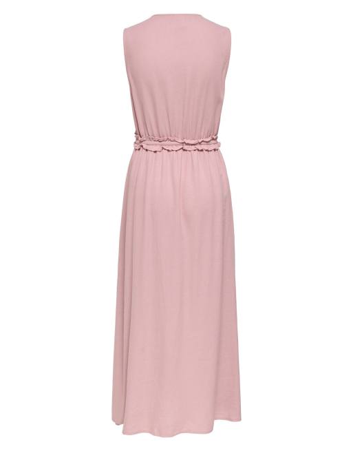ONLY – Kleid in brüniertem Flieder, 7 von 7