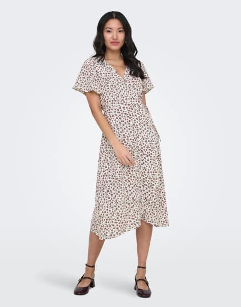 ONLY – Kleid in Cloud Dancer - view 1