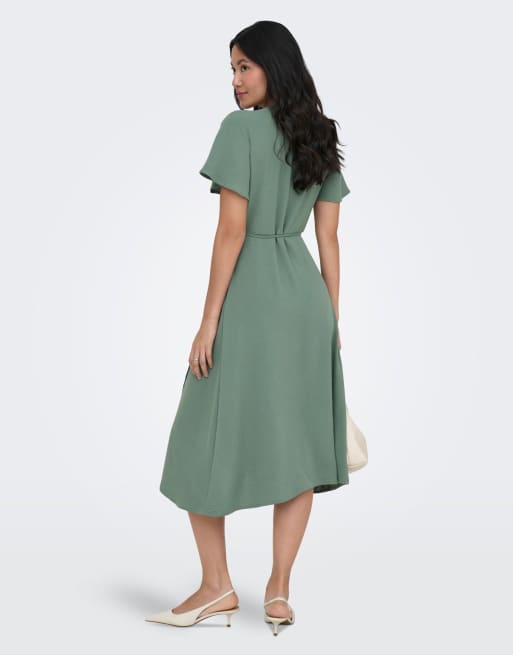 ONLY – Kleid in der Farbe Laurel Wreath, 2 von 7