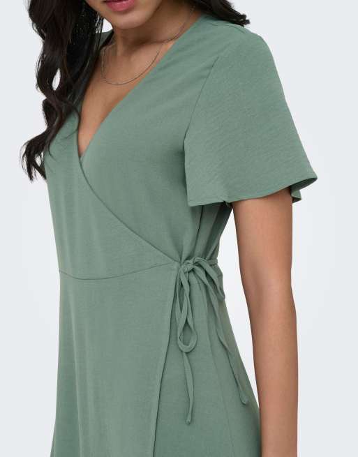 ONLY – Kleid in der Farbe Laurel Wreath, 5 von 7