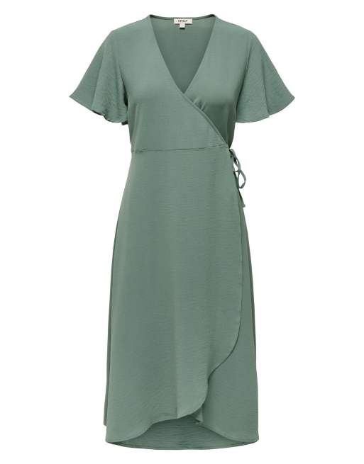 ONLY – Kleid in der Farbe Laurel Wreath, 6 von 7