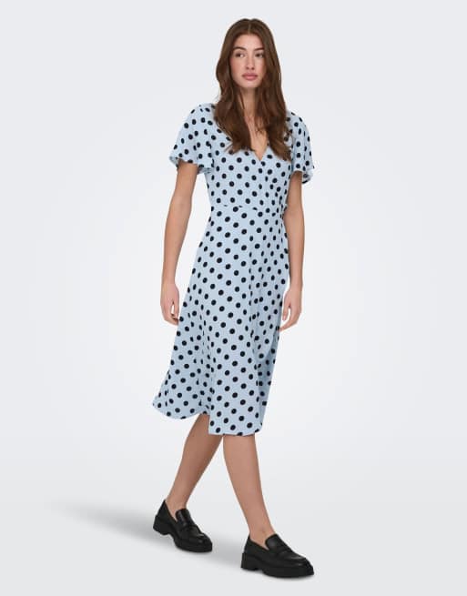 ONLY – Kleid in Hellblau, 3 von 7