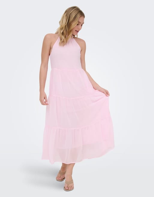 ONLY – Kleid in Kirschblütenrosa, 3 von 7