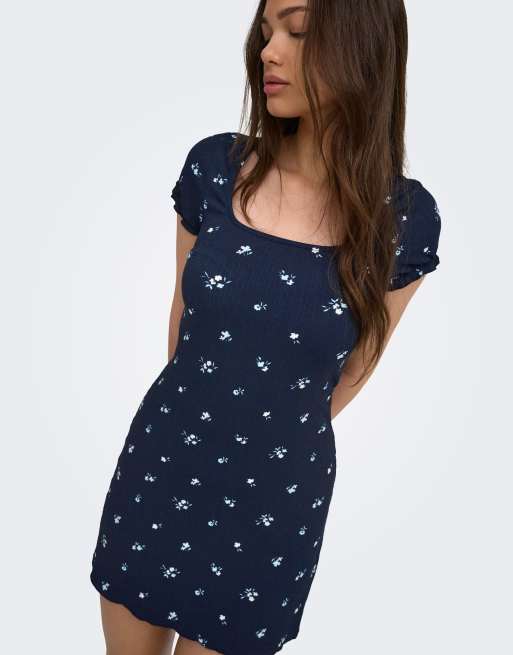 ONLY Kleid in Nachtblau, 4 von 7