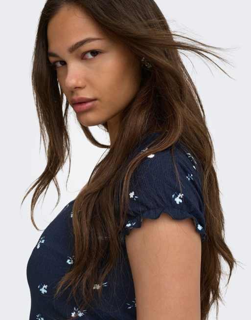 ONLY Kleid in Nachtblau, 5 von 7