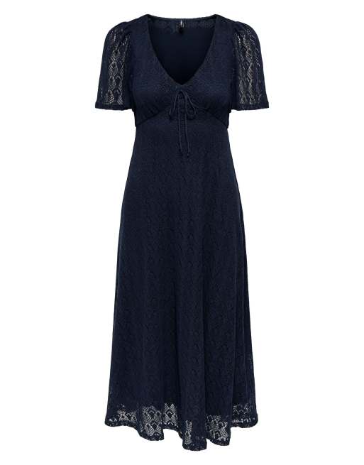 ONLY – Kleid in Nachthimmelblau, 6 von 7