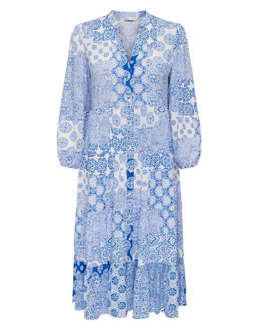 ONLY – Kleid in Prinzessinnenblau, 6 von 7