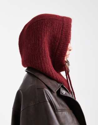 Only Knit Balaclava In Red