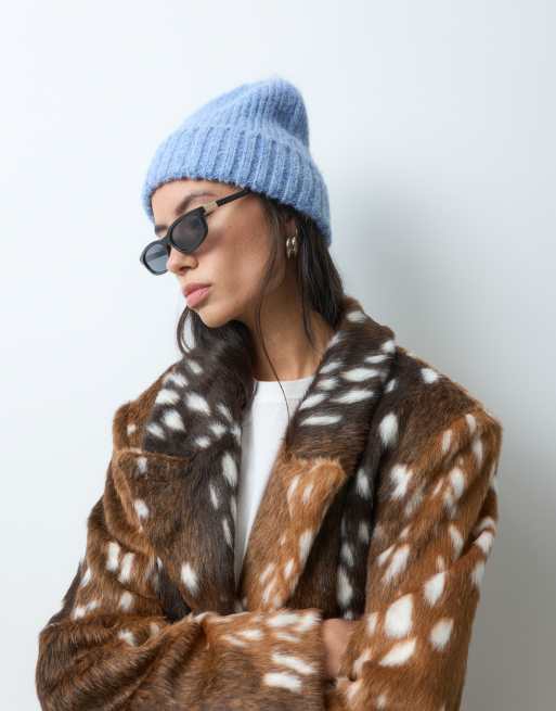 ONLY knitted beanie in light blue, 5 of 5