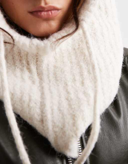 ONLY knitted bonnet in beige