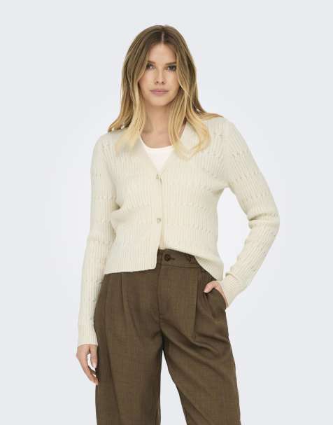 ONLY Knitted cardigan in whitecap gray - view 1
