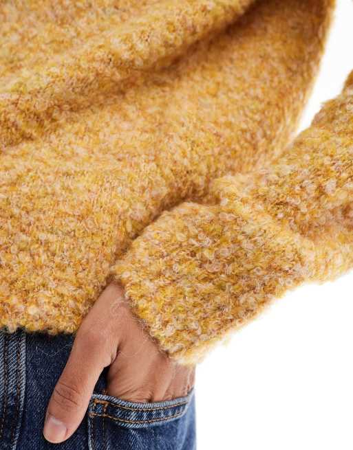 ONLY knitted sweater in yellow tones ASOS