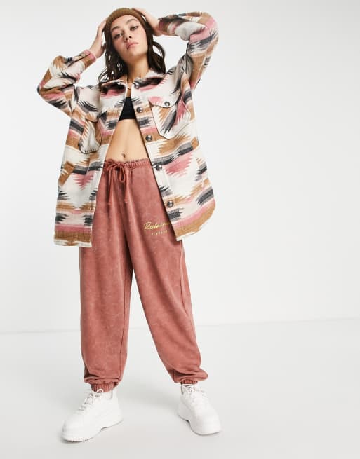 Only – Kurtka koszulowa oversize ze wzorem