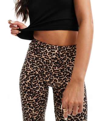 陸上用パンツ carbon LEOPARD 10 POCKETS SHORT LEGGINGS Jollymoda Women's Leopard Snakeskin Print Biker Shorts