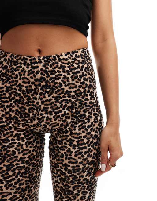 ONLY legging shorts in leopard print | ASOS