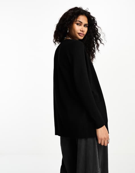 Only – Leichte Strickjacke in Schwarz - view 1