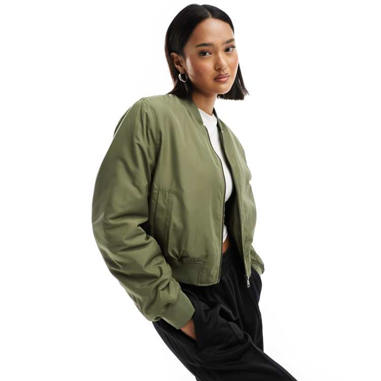 Khaki lightweight jacket on sale womens