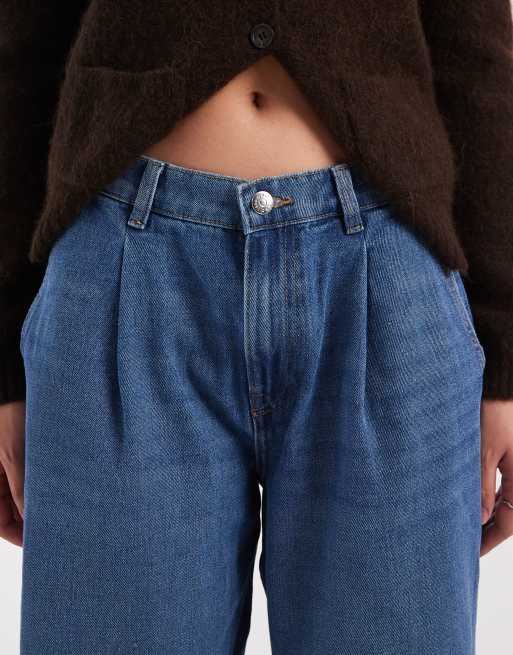 ONLY - Livy - Blå jeans med brede ben, 5 af 5