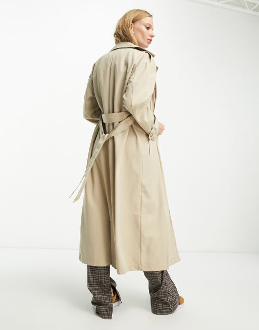 Only trenchcoat in stone | ASOS