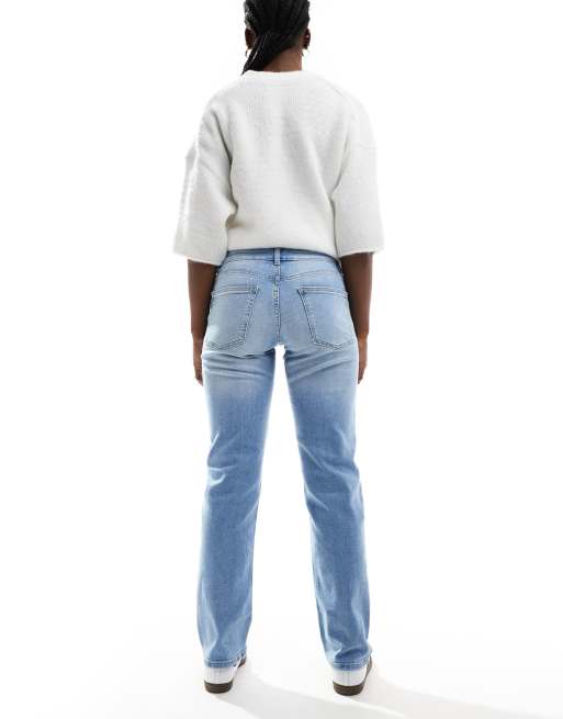 ONLY – Lopez – Jasnoniebieskie jeansy o prostym kroju z niskim stanem, 2 z 5
