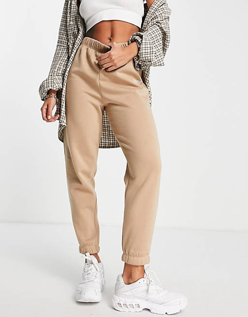 Only Lula sweat joggers co-ord in beige