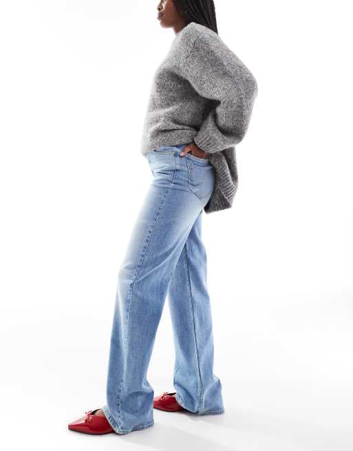 Maddie Straight Leg High Rise Jeans