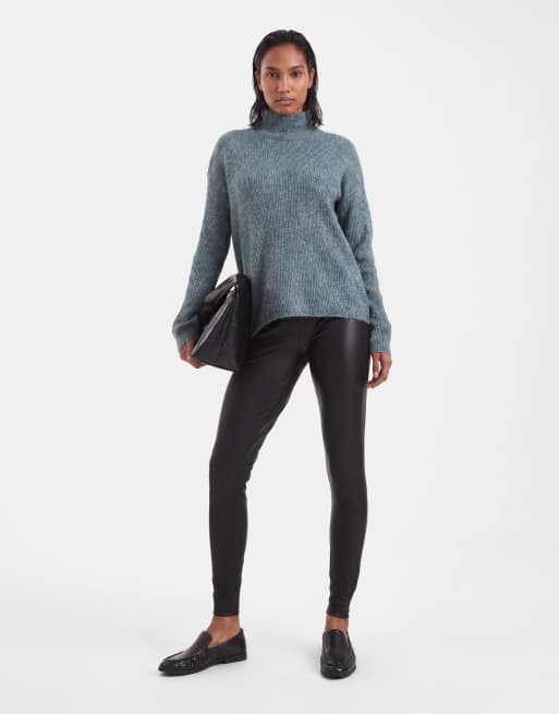 Only - Maglione con scollo rotondo verde , 4 di 4