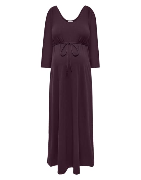 Only Maternity Dress in winetasting - view 1