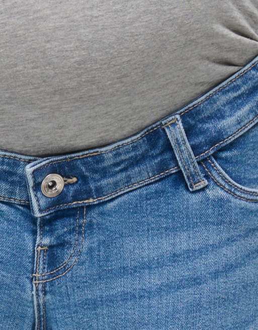 ONLY Maternity - Jean ample - Bleu clair, 3 de 4